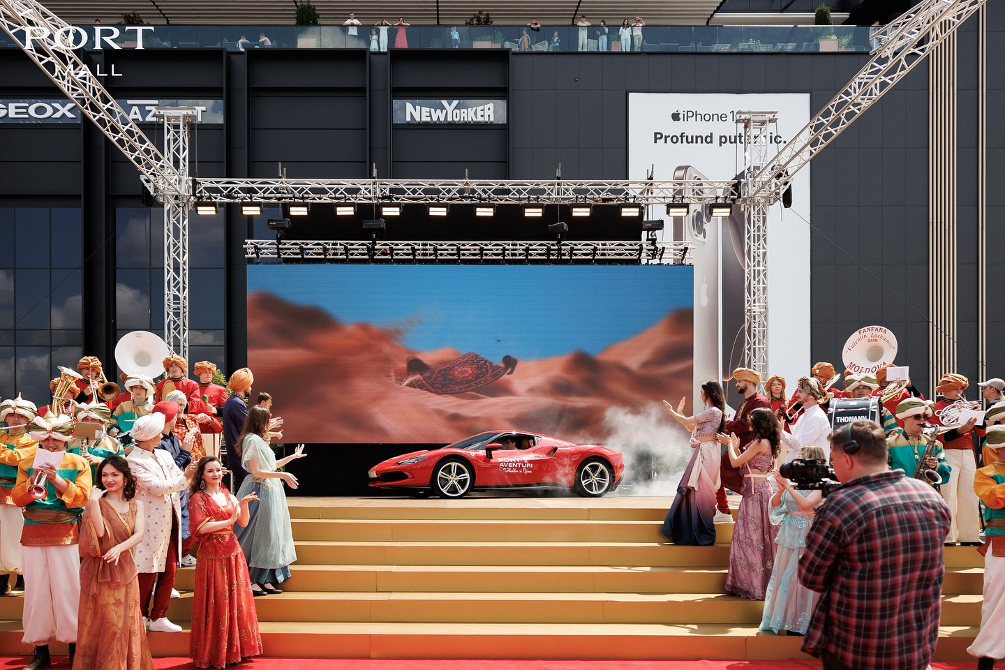 Summer season opening at Port Mall Chișinău – stage, sound and light by Nova Event